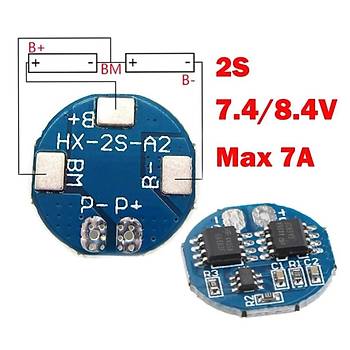 2S 5A BMS 18650 Lityum Pil arj Koruma Devresi