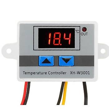 XH-W3001 12V DC Dijital Termostat 120W