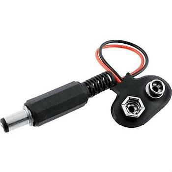 9V Pil Bal Jakl Arduino Uyumlu