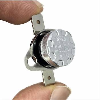 KSD301 65 C Limit Termostat NC 250V 10A