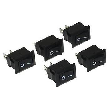 Dikdrtgen Iksz On - Off Anahtar - 2 Pin