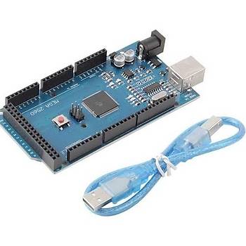Arduino Mega 2560 R3 Ch340 + Usb Kablo