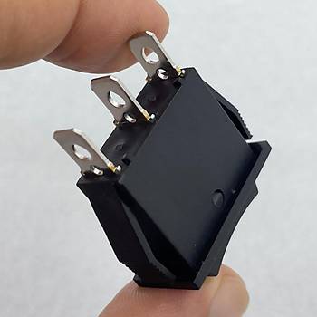 IC-115 Tekli Dar Iksz Anahtar On-Off-On Siyah