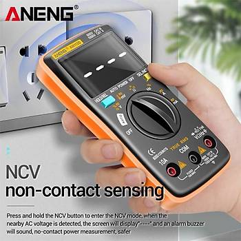 ANENG AN113D Dijital Multimetre Akll Otomatik