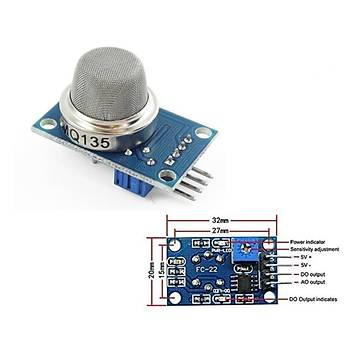 MQ-135 Hava Kalitesi lm Modl (Air Quality Module)