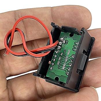 DC2.4V-30V 2 Kablolu 0.36 in Voltmetre