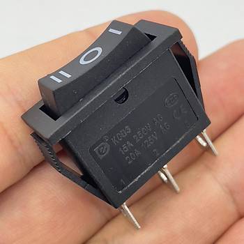 IC-115 Tekli Dar Iksz Anahtar On-Off-On Siyah