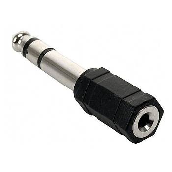 Audio Adaptr 3,5 mm Female to 6,5 mm Male Jak