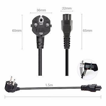 Notebook-PC-Laptop G(Power) Adaptr Kablo 1.5m
