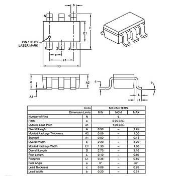 PIC10F200T I/OT SMD SOT-23 8-Bit 4Mhz Mikrodenetleyici