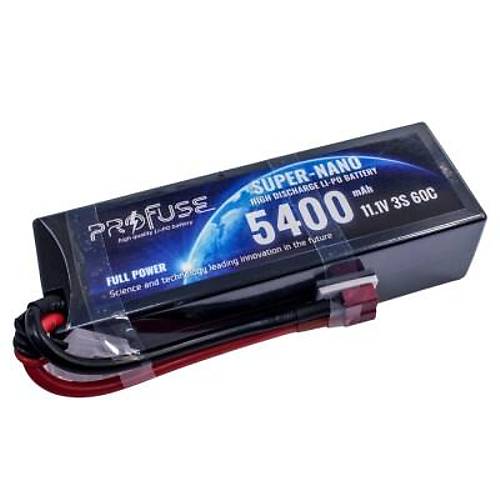 11,1V 3S 5400mAh 60C Lipo Batarya - Kutulu