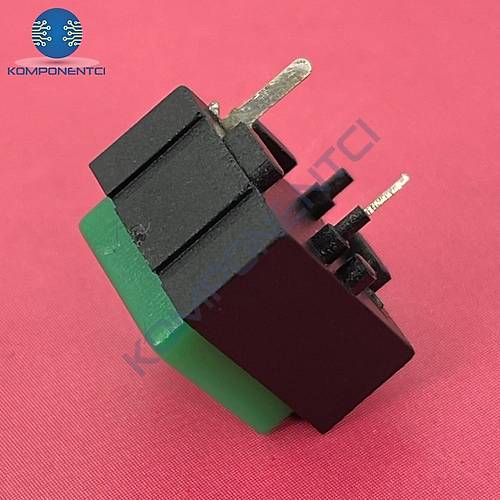 IC-204C Yayl� Kare Plastik Buton 12x12mm PBS-18B (Ye�il)