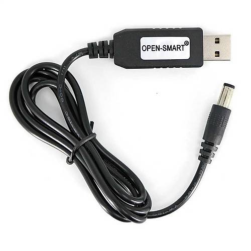 USB-Barrel Jak Voltaj Ykseltici Giri-k 5-12V