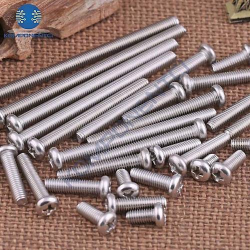 M3X10mm YSB Vida � DIN7985 (Y�ld�z Silindir Ba�l� Civata) 10 Adet