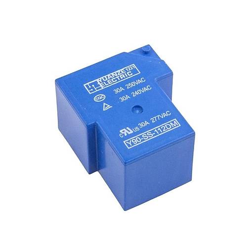 Y90-SS-112DM 12V 30A R�le 4-Pin