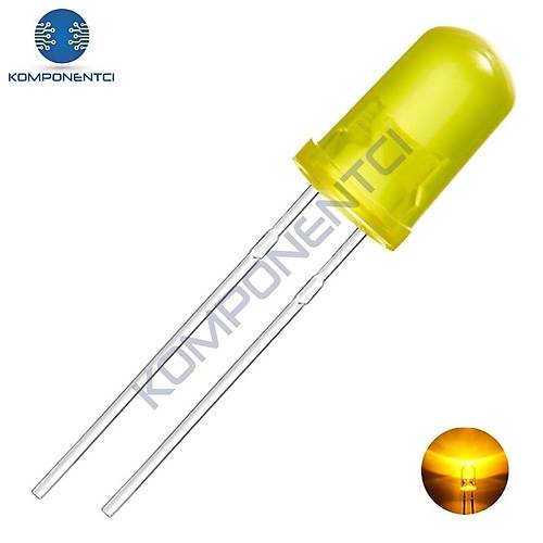5mm Led Sar Diyot Diffused 1 Adet