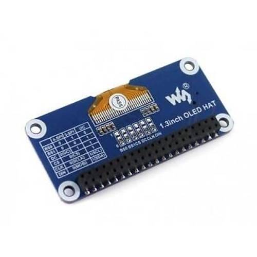 1.3 inch 128x64 Tu�lu Raspberry Pi Oled Lcd Ekran