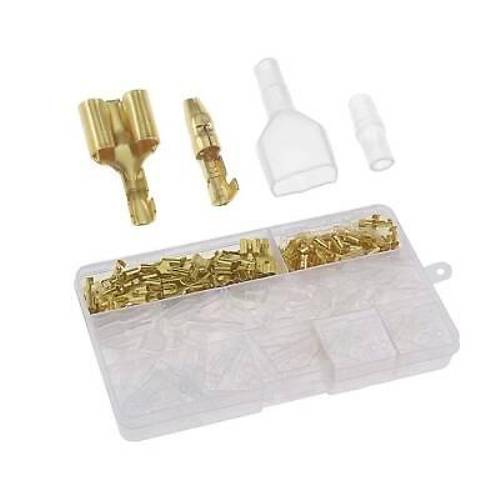 120 Par�a 3.5mm Bullet Konnekt�r Seti - Di�i Taraf� 2'li