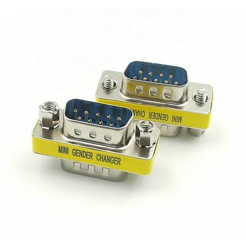 DB9 - RS232 Erkek-Erkek (M2M) 9 Pin evirici Ara Adaptr