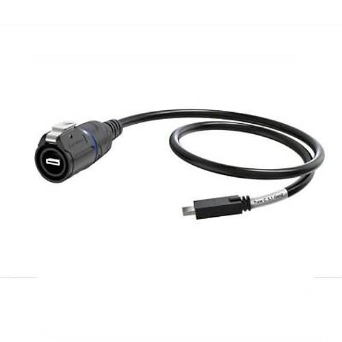 LP16-TYPEC-MP-MP-1M-001 Su Ge�irmez Type C 3.1 Erkek Konnekt�r - 1M Kablo