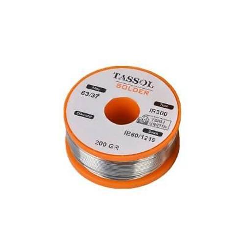 Tassol 0.75 mm 200gr Lehim Teli (%63 Kalay / %37 Kur�un)