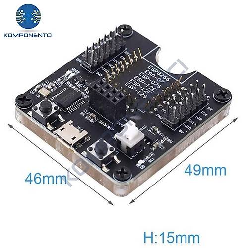 ESP8266 Gelitirme Kart Test Modl - ESP8266 Development Board Tester