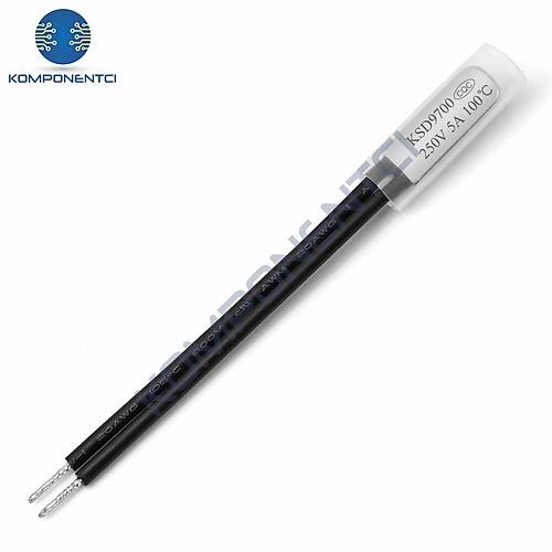 IC-270 Termostat Kablolu Tip Normalde Kapal KSD9700 NC 5A 100C