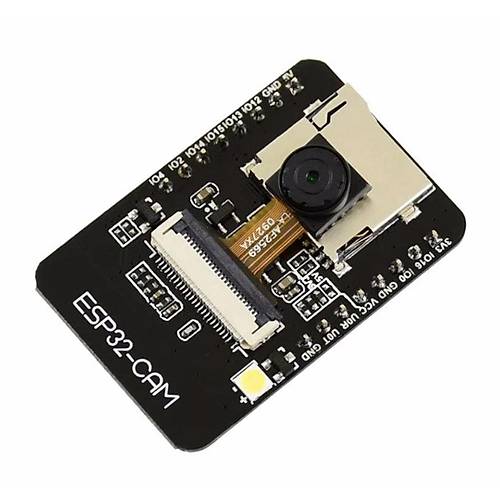ESP32-CAM WiFi Bluetooth Gelitirme Kart + OV2640 Kamera Modl