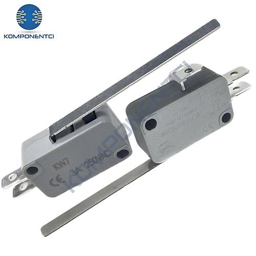 IC-170 Paletli Mikro Switch KW7 3A 250VAC