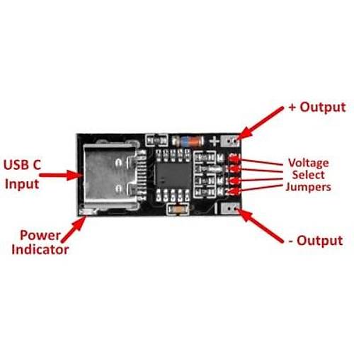 CTP9 Type-C PD/QC  9V 12V 15V 20V H�zl� �arj Decoy Mod�l�