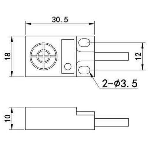 TL-W5MC2 6-36V 5mm NPN NC End�ktif Mesafe Sens�r�