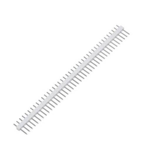 1x40 Erkek Header 40 Pin 2.54mm 180 Derece - Beyaz