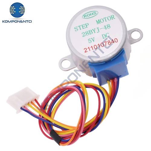 28BYJ-48 5V Red�kt�rl� Step Motor