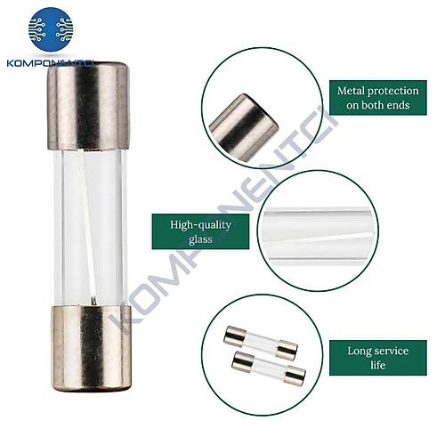 15A 5x20mm Cam Sigorta