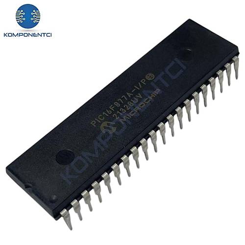 PIC16F877A-I/P DIP40 8-Bit 20 MHz Mikrodenetleyici