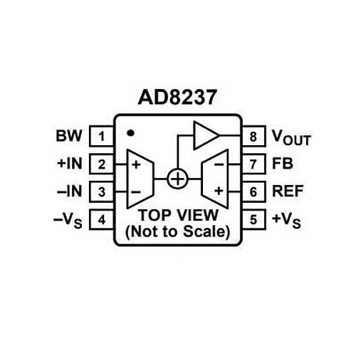 AD8237ARMZ-R7 MSOP-8 Smd Amplifikat�r Entegresi