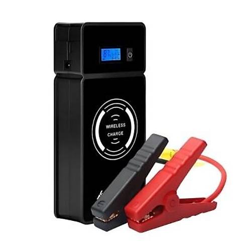 AGA-AJ-W003 16000mAh �ok Fonksiyonlu Jump Starter Ta��nabilir Ak� Takviye Cihaz�