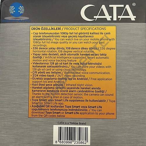 Cata CT-4051 D�� Mekan Ak�ll� Kamera