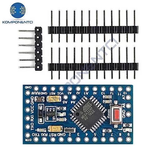 Arduino Pro Mini 328 - 5V 16Mhz Klon Headerl�