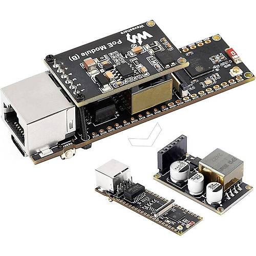 Waveshare ESP32-S3 PoE ETH Ethernet Geli�tirme Kart� - Wi-Fi, Bluetooth ve PoE Mod�l� Dahil