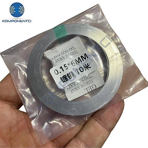 Nikel Kapl� Punta Teli 0.15x6mm 10 Metre