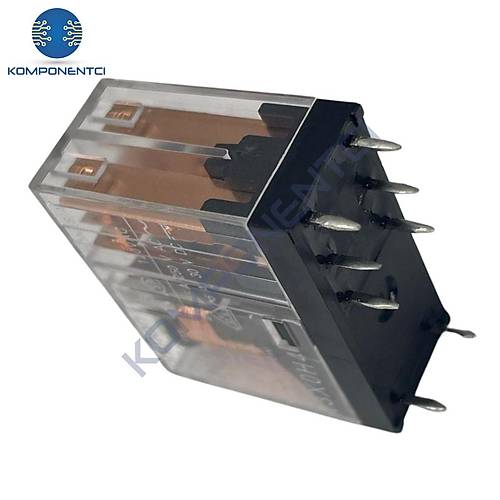 5V 5A Tek Kontak Omron Rle 8 Pin - G2R-2-DC5