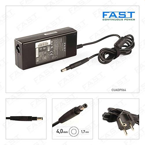 CUADP064 HP 19.5V 4.62A 4.8*1.7mm Uyumlu Notebook Adapt�r