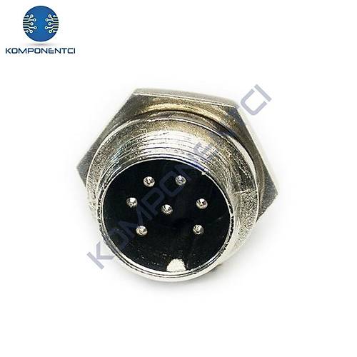 IC-261M 16mm Mayk Erkek Fi� �ase 7P Konnekt�r