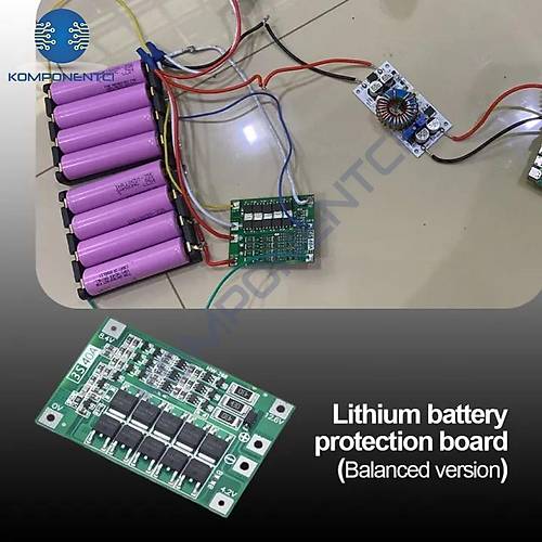 3S 40A BMS 12.6V 18650 Balansl Pil arj Koruma Modl