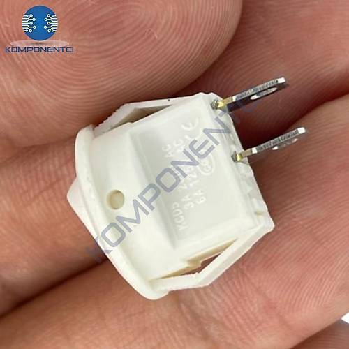 IC-134E Beyaz Yuvarlak Anahtar I��ks�z On-Off 2P