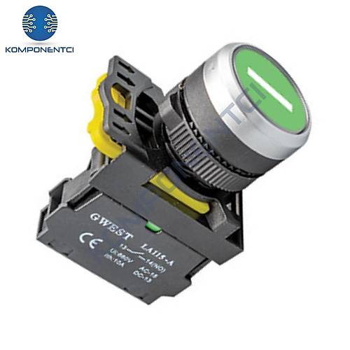 Gwest A5-10/1 22mm Start ��aretli Yayl� Buton 1NO