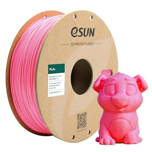 eSUN Pembe Pla+ Filament 1.75mm 1 KG