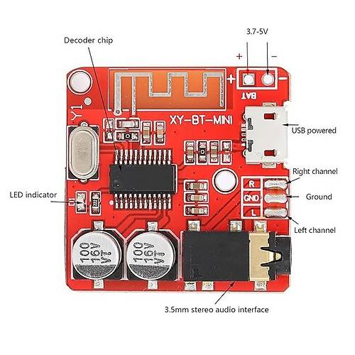 XH-A250 Bluetooth 4.1 Kablosuz Ses Alc Modl