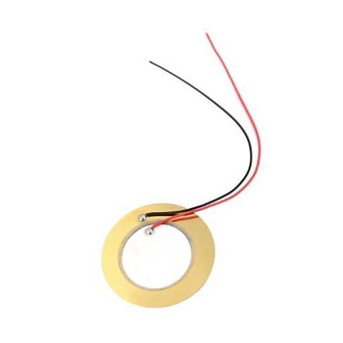 Piezo Disk Buzzer Kablolu - 50mm �ap